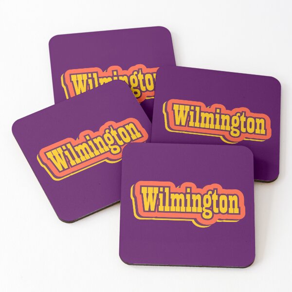 Item preview, Wilmington, Delaware Retro Typography designed and sold by ArtNoveltee.