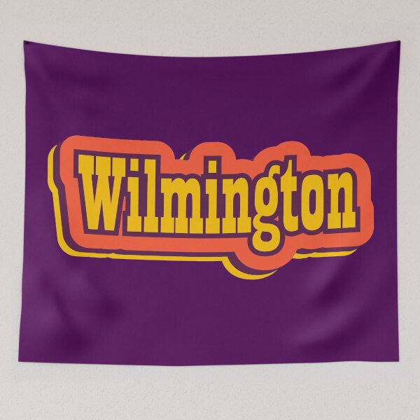 Item preview, Wilmington, Delaware Retro Typography designed and sold by ArtNoveltee.