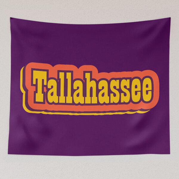 Item preview, Tallahassee, Florida Retro Typography designed and sold by ArtNoveltee.