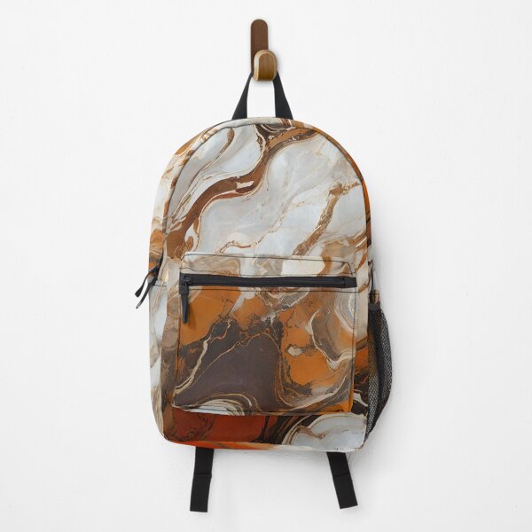 Item preview, Abstract Marbled Light and Copper Earths designed and sold by Ciervo Primavera.