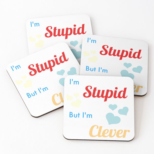Item preview, Stupid but Clever  designed and sold by JadeEye.