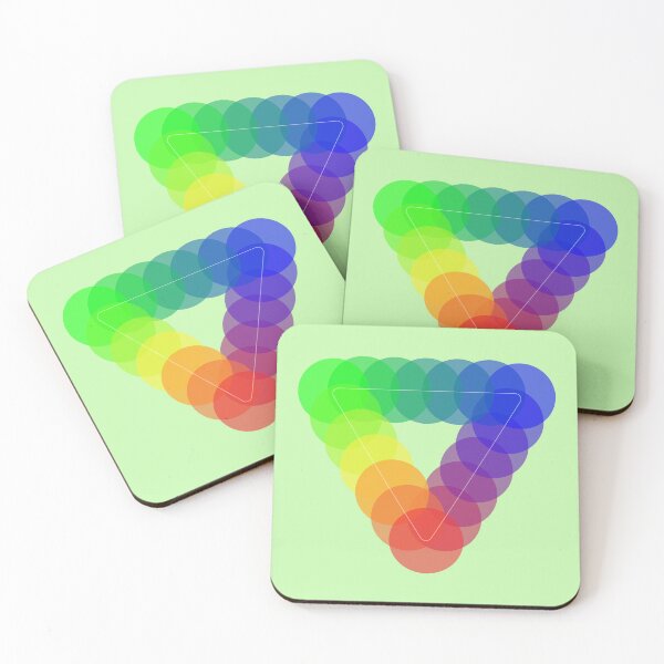 Item preview, Prism Pyramid Green designed and sold by curtjankadesign.