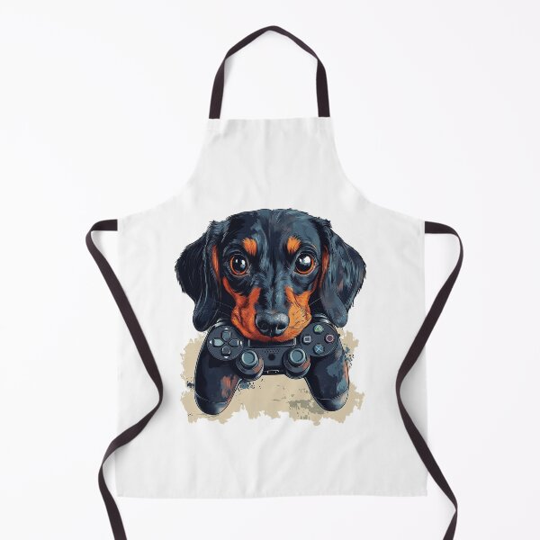 Item preview, Cute Dog Dachshund Wiener Puppy Gamer Life designed and sold by imbakrastavac.