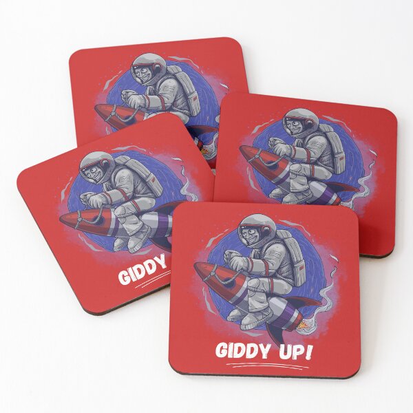 Item preview, Giddy up space pony.  designed and sold by NicMacTees.