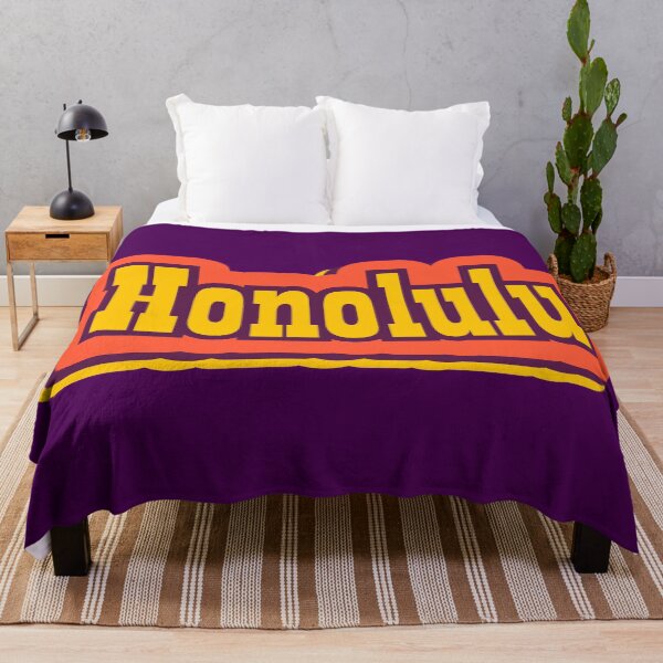 Item preview, Honolulu, Hawaii Retro Typography designed and sold by ArtNoveltee.