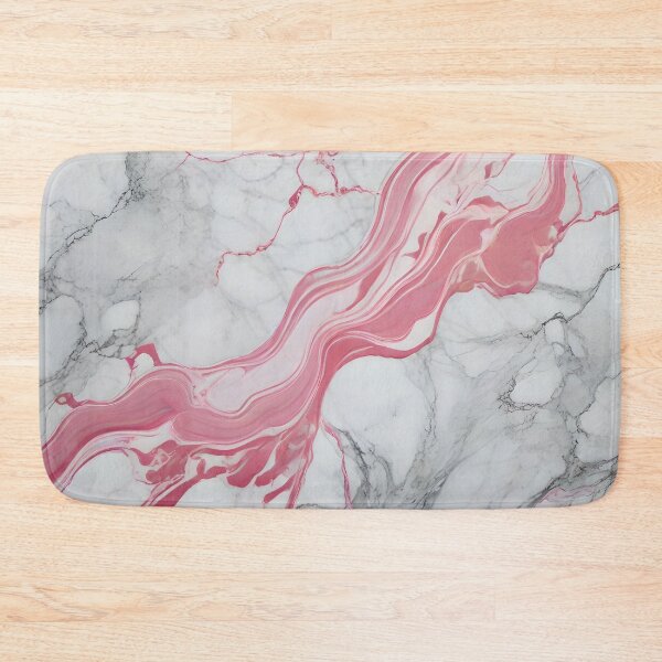 Item preview, Abstract White Marble With Pink designed and sold by Ciervo Primavera.