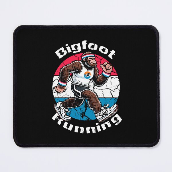 Item preview, Funny Runner Bigfoot Running designed and sold by TKsTees.