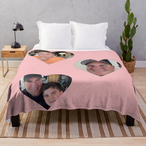 The Rizzler Big Justice and AJ Love Throw Blanket