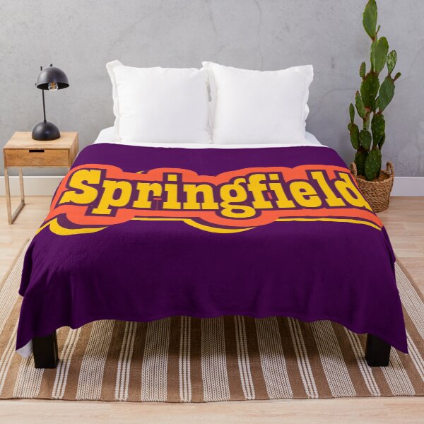 Item preview, Springfield, Illinois Retro Typography designed and sold by ArtNoveltee.
