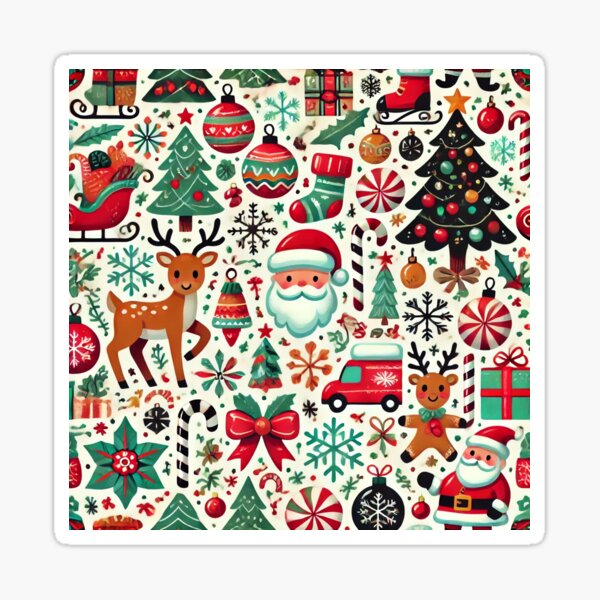 Item preview, Merry Christmas Adventures in Cartoonland designed and sold by TKSh0p.