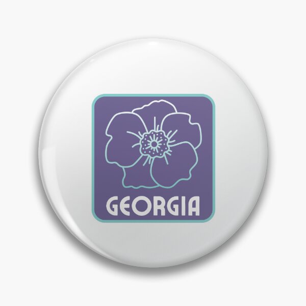 Item preview, Georgia State Flower Cherokee Rose Classic T-shirt sticker designed and sold by ThinkNature!.