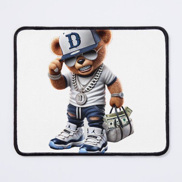Item preview, Dallas Cowboys Teddy Bear   designed and sold by Hiphopbears.