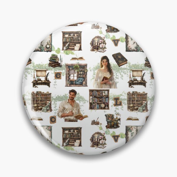 Item preview, Antique Book Lover Vintage Design designed and sold by Lecturarte.