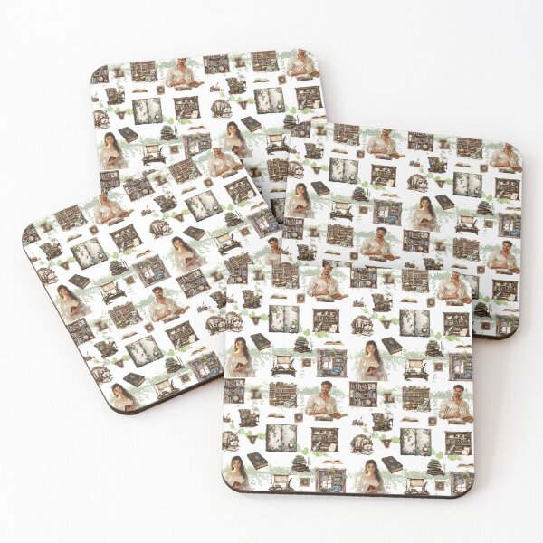 Item preview, Antique Book Lover Vintage Design designed and sold by Lecturarte.