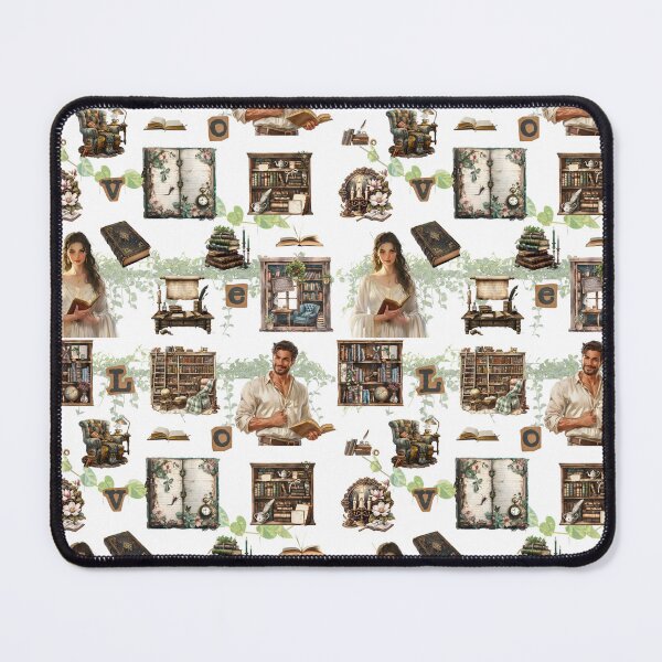 Item preview, Antique Book Lover Vintage Design designed and sold by Lecturarte.