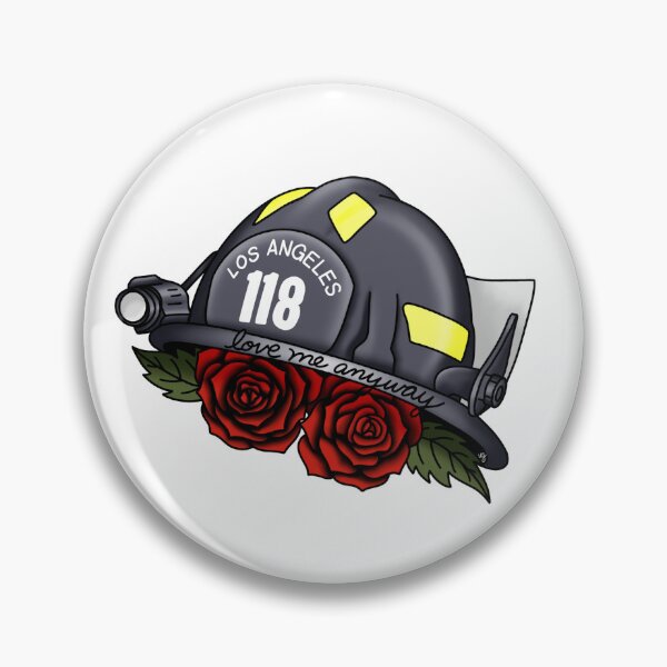 Item preview, Love Me Anyway Fireman's Helmet designed and sold by spottedhound.