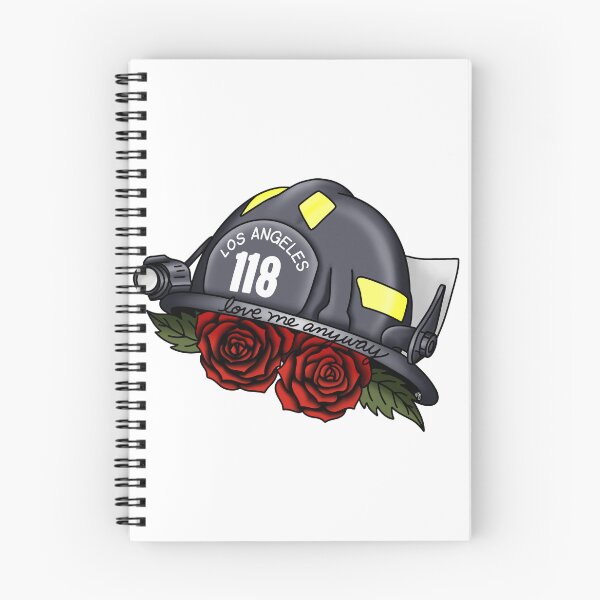 Item preview, Love Me Anyway Fireman's Helmet designed and sold by spottedhound.