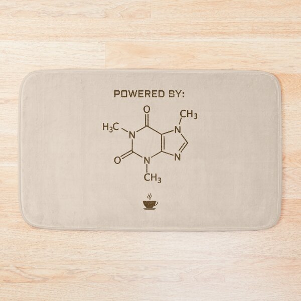 Item preview, Powered By Caffeine Molecule (Coffee) designed and sold by siggyspatsky.