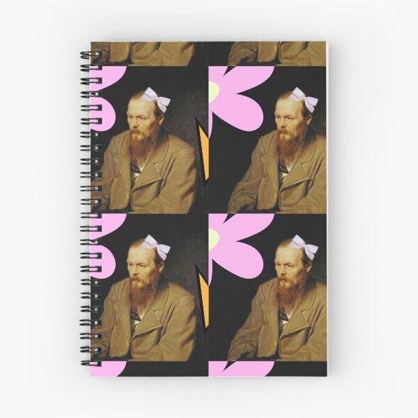 Aperçu de l'œuvre Pop girly de Dostoïevski créée et vendue par Baroque894.