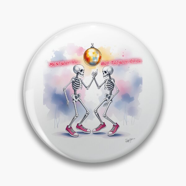 Item preview, Mentally Ill, but Totally Chill (Mental Health Awareness) designed and sold by BougieSouthern.