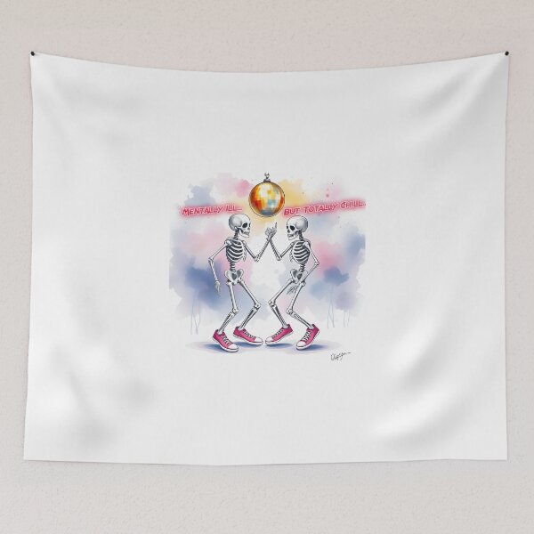 Item preview, Mentally Ill, but Totally Chill (Mental Health Awareness) designed and sold by BougieSouthern.