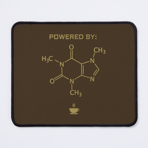 Item preview, Powered By Caffeine Molecule (Coffee) designed and sold by siggyspatsky.