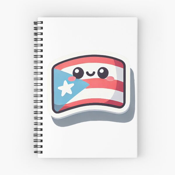 Item preview, Adorable Puerto Rico Flag Art - Cute Island Style, Puerto Rico Pride designed and sold by Kai Wen Designs.