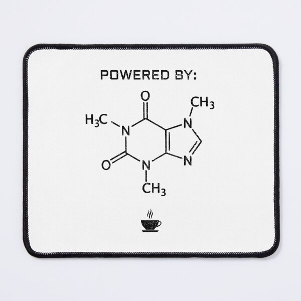 Item preview, Powered By Caffeine Molecule (Coffee) designed and sold by siggyspatsky.