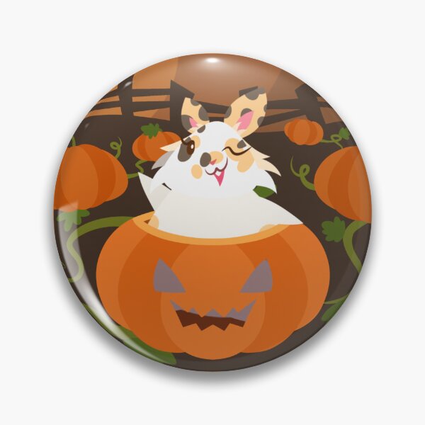 Item preview, Cookie the Bunny: Pumpkin Paws designed and sold by Kyna Arts.