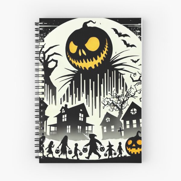 Item preview, Halloween with a Mysterious Monster designed and sold by Blink Art Studio.