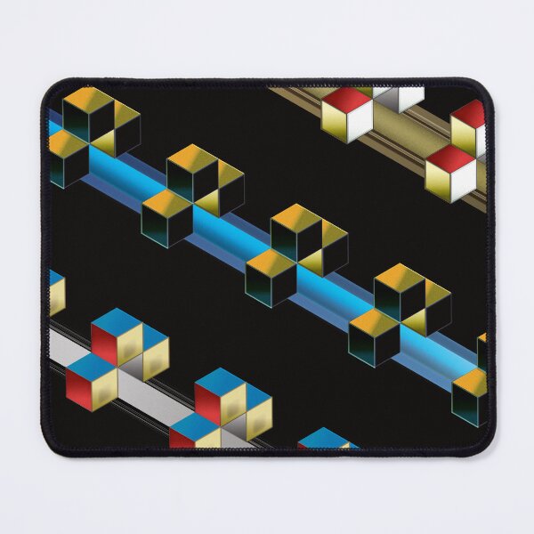 Item preview, Isometric Cube World designed and sold by d-w-h design.