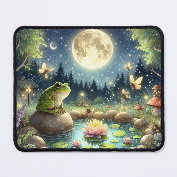 Item preview, Enchanting Evening Pond designed and sold by CAutumnTrapp.