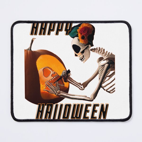 Item preview, Skeleton Carving a Pumpkin graphic designed and sold by 502Templates.