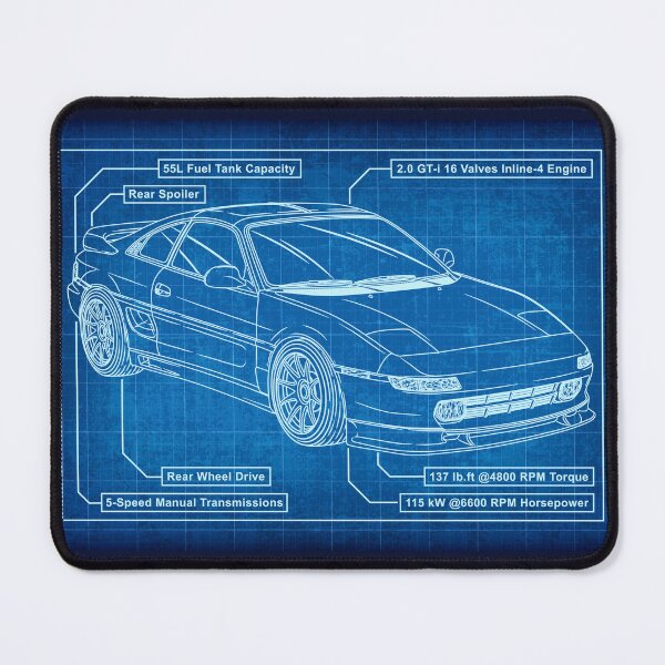 Item preview, JDM MR2 SW20 (1989) Blueprint designed and sold by JDM Guyvit.