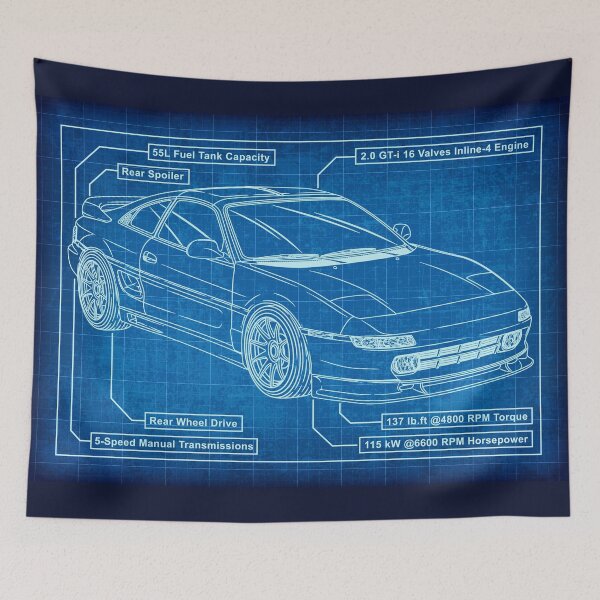Item preview, JDM MR2 SW20 (1989) Blueprint designed and sold by JDM Guyvit.