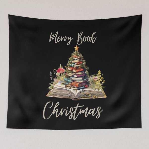 Item preview, Merry Book Christmas designed and sold by LovelyHappyGift.
