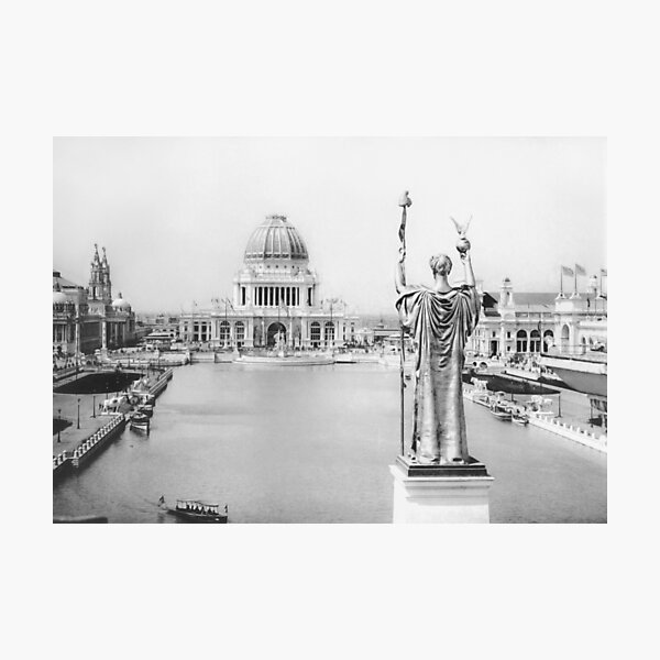 Item preview, Chicago World’s Fair - The White City 1893 designed and sold by warishellstore.