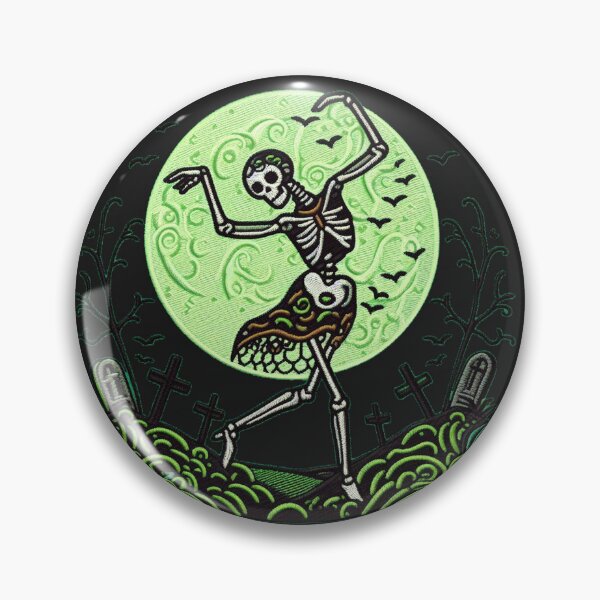Item preview, Dancing Graveyard Skeleton Graphic designed and sold by 502Templates.