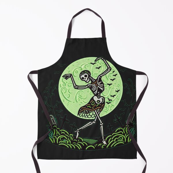 Item preview, Dancing Graveyard Skeleton Graphic designed and sold by 502Templates.