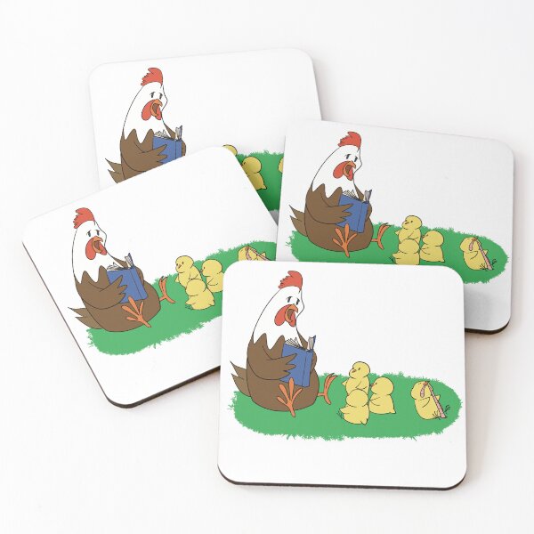 Item preview, Hen Reading to her Chicks designed and sold by ArcaneBear.