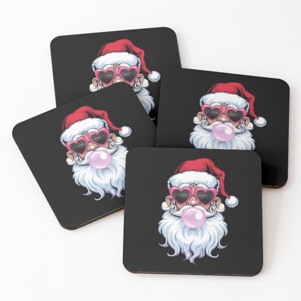 Item preview, Christmas Funny Retro Santa Blowing Bubble  designed and sold by Merchrise.