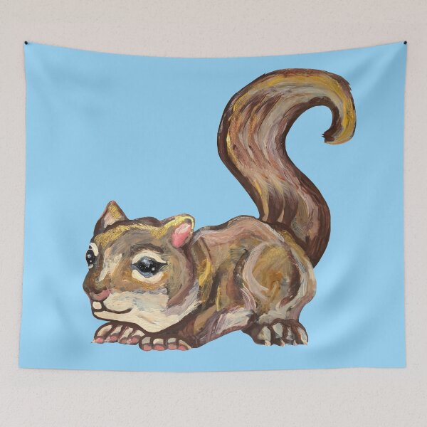 Item preview, Cute Baby Squirrel Kit Painting designed and sold by Deborah Camp.