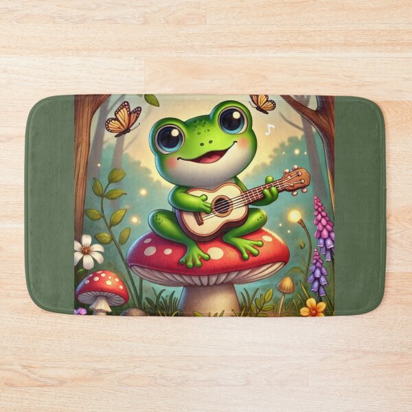 Item preview, Musical Toad Singing and Playing a Guitar designed and sold by lduke47.
