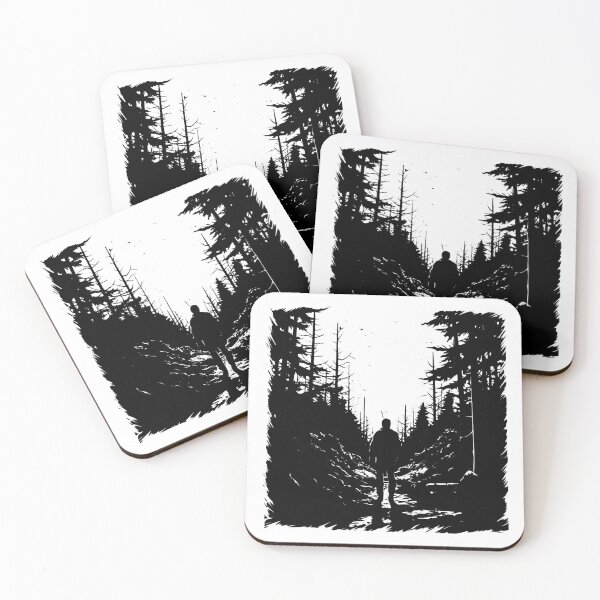 Item preview, Forest Haunted Enchanted Eerie Aokigahara Woodland Marsh designed and sold by inkoutninja.