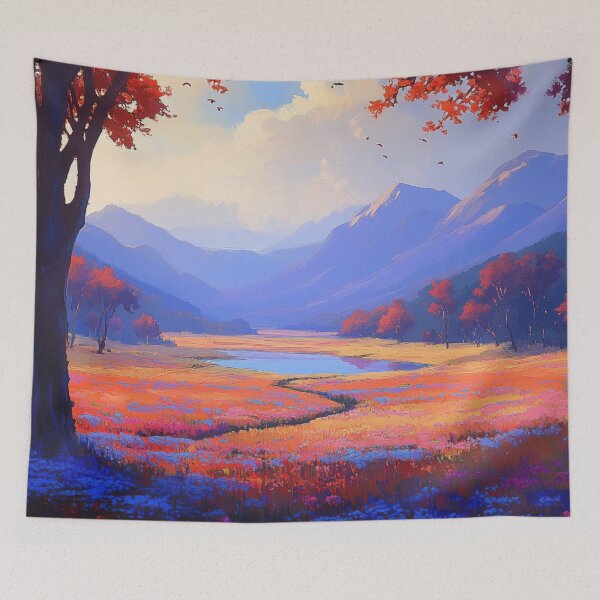 Item preview, Radiant Meadow at Sunset designed and sold by TheSpiritForge.