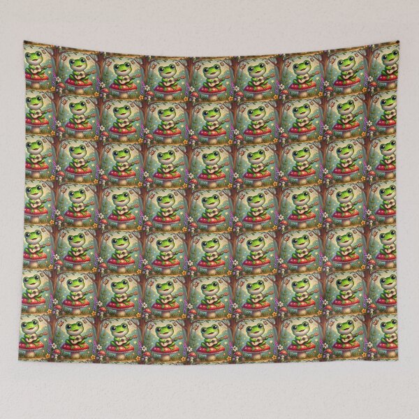 Item preview, Musical Toad Singing and Playing a Guitar designed and sold by lduke47.