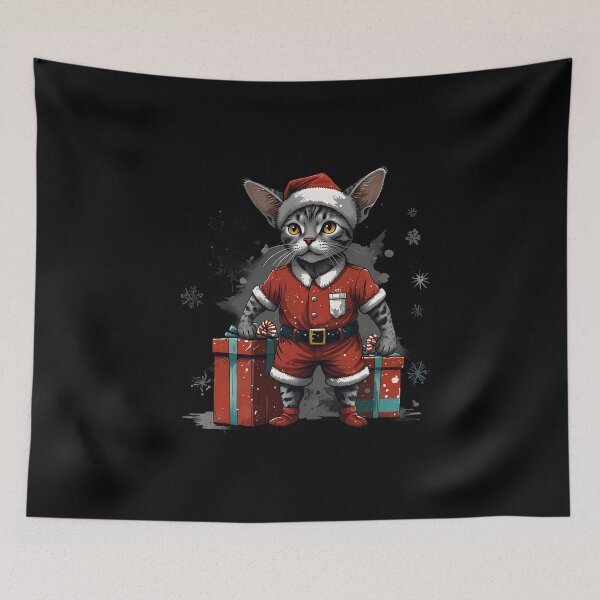 Item preview, Siberian Shorthair cat Christmas gifts designed and sold by Furrifico.