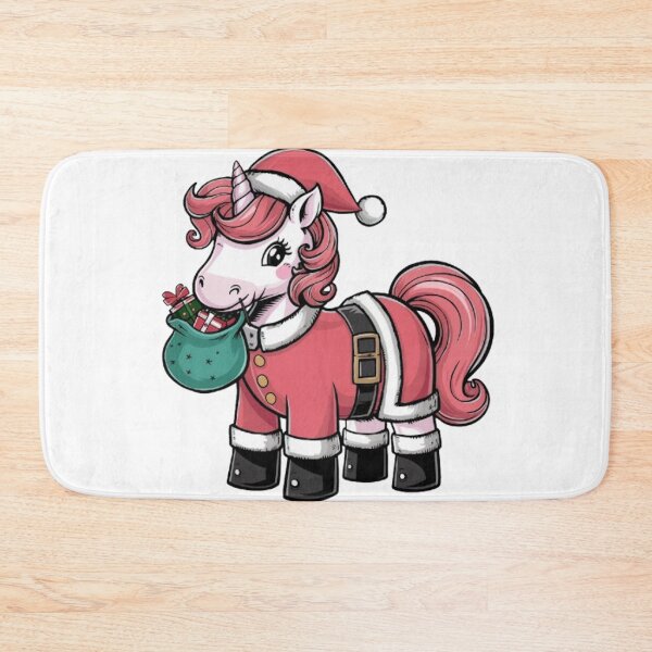 Item preview, CUTE BABY UNICORN SANTA designed and sold by likbatonboot.