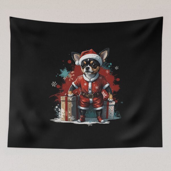Item preview, Chihuahua dog Christmas gifts designed and sold by Furrifico.
