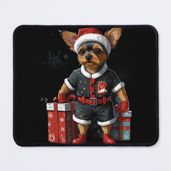 Item preview, Yorkshire terrier dog Christmas gifts designed and sold by Furrifico.